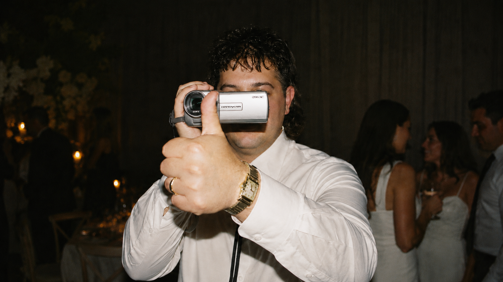 Why we shoot weddings on a vintage Sony Handycam