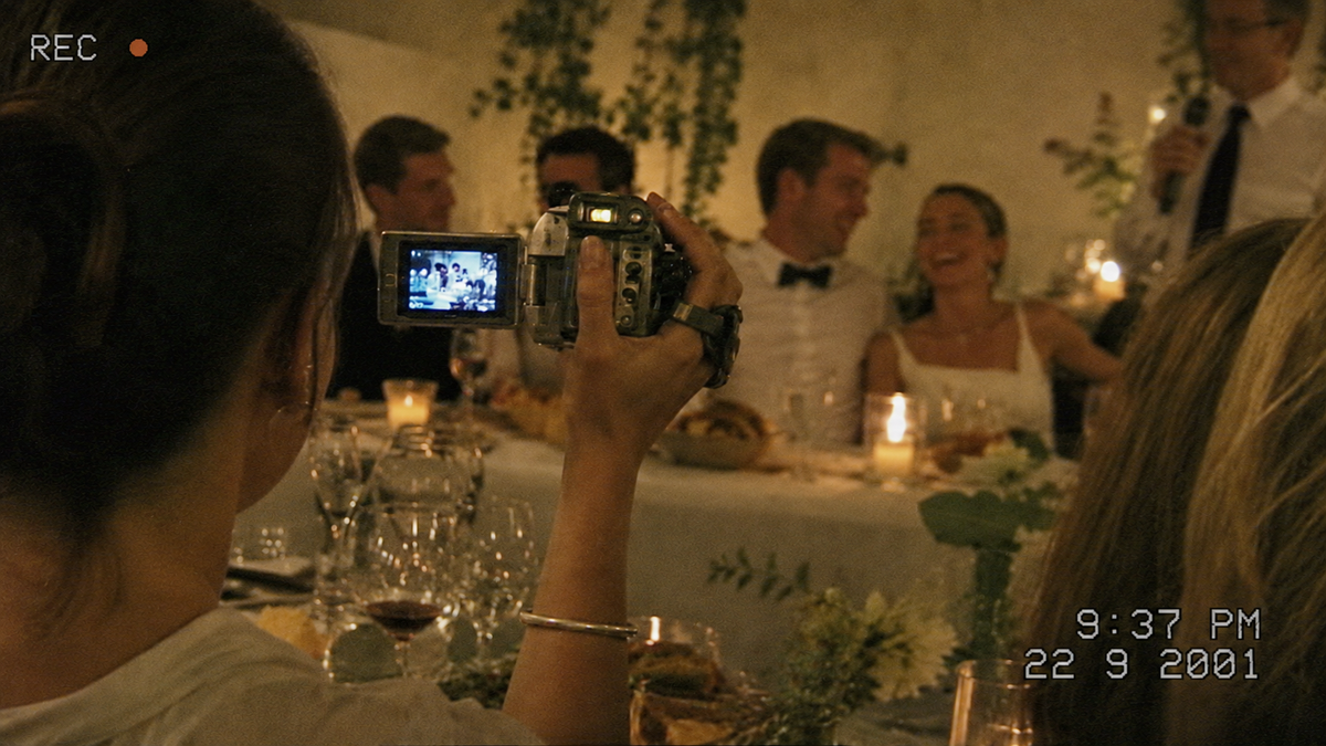They film.